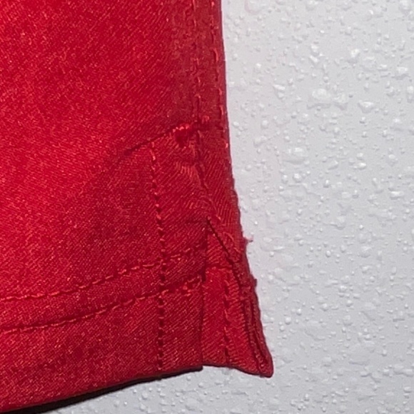 NEW WonderWink Medical Scrub Pant 5514A RED Size Small NWT Women's - Picture 5 of 6